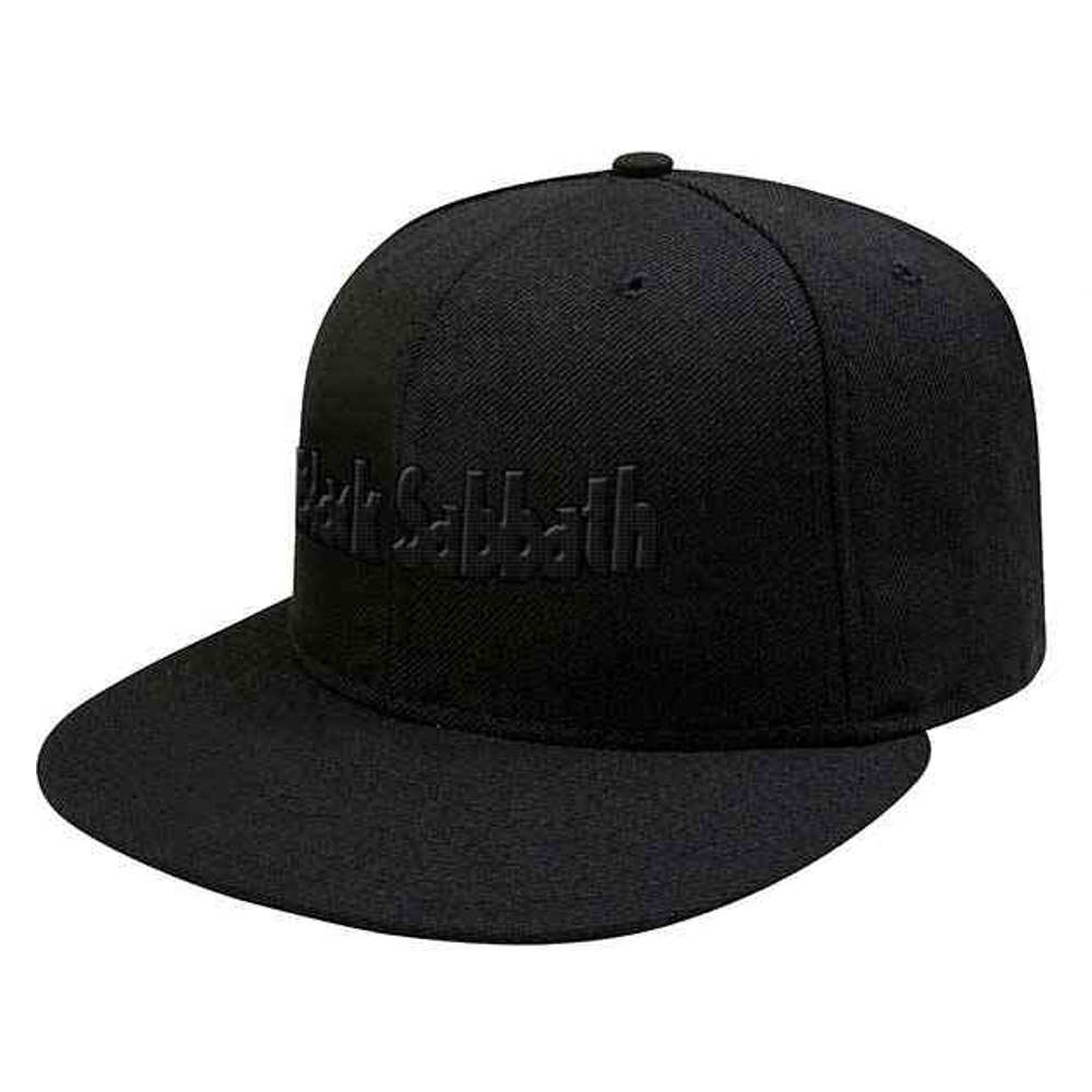Black Sabbath - Logo & Demon Hysteresenkappe - Schwarz